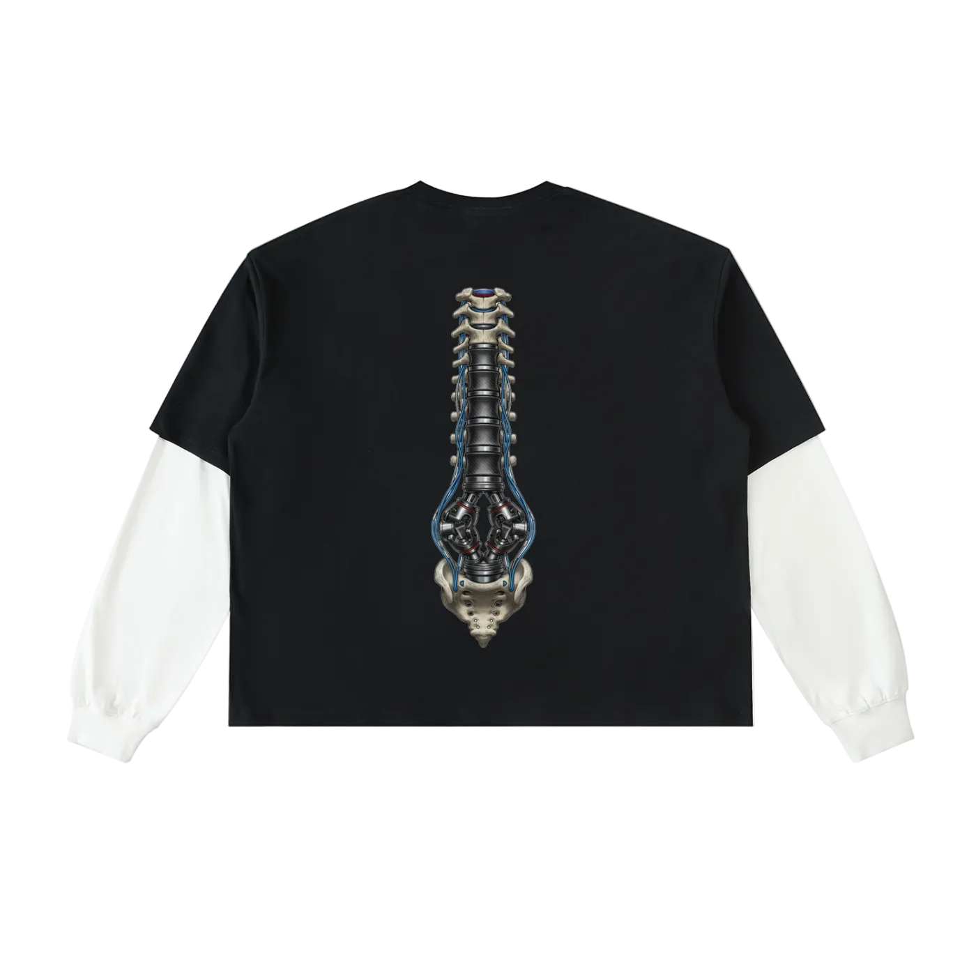 R Nation System Long Sleeve T-Shirt