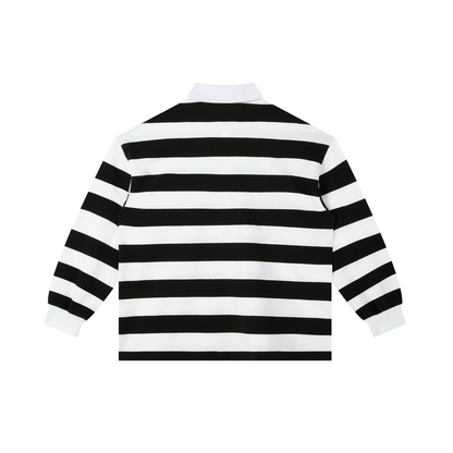 MP3 International Striped Polo Shirt