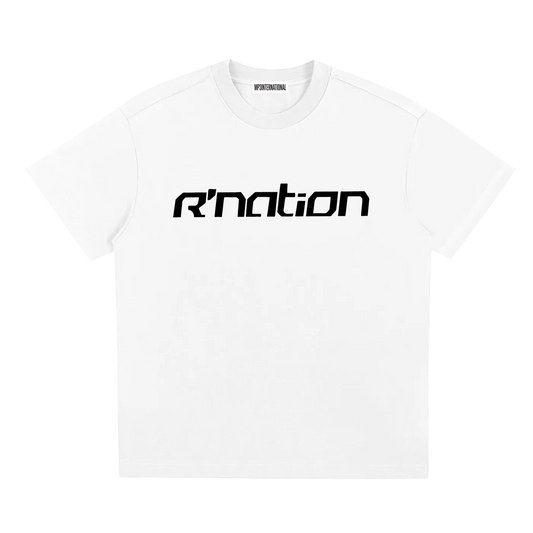 R Nation コアロゴTシャツ White
