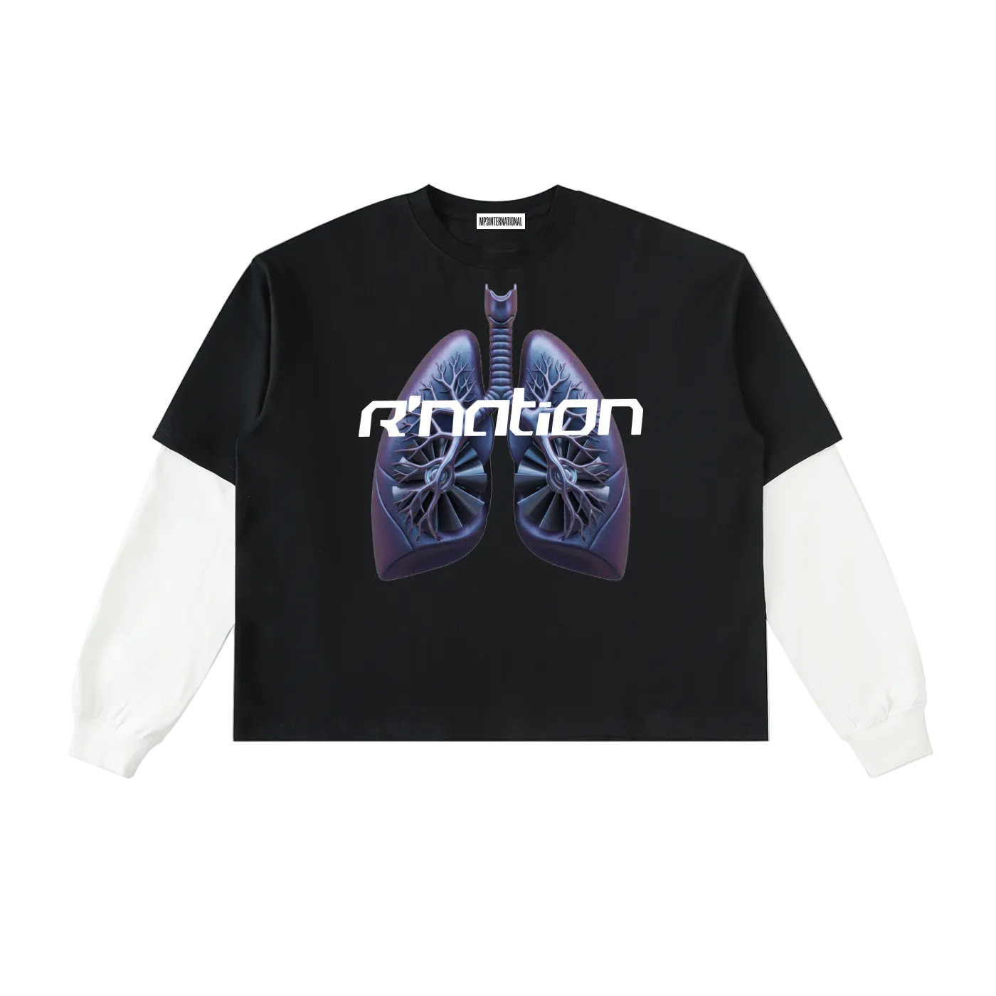 R Nation System Long Sleeve T-Shirt