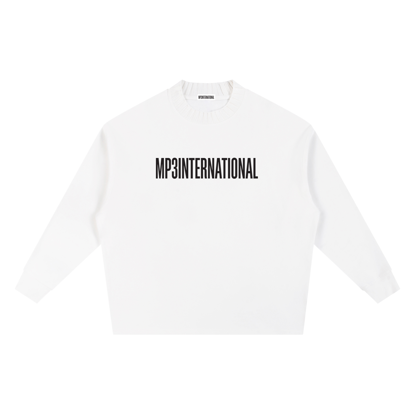 MP3 International ニットクルーネック