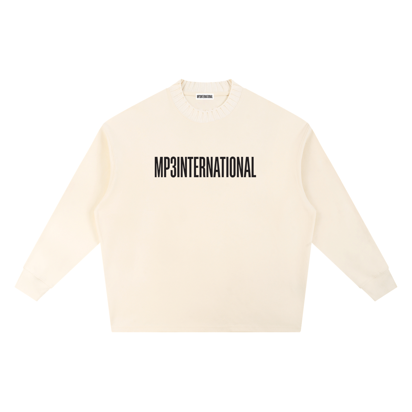 MP3 International ニットクルーネック