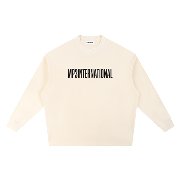 MP3 International ニットクルーネック