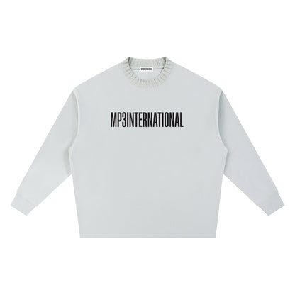 MP3 International ニットクルーネック